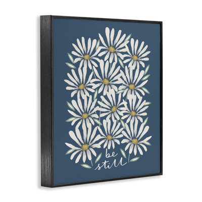 Be Still Daisy - chaise bleue Bénédiction bg-114