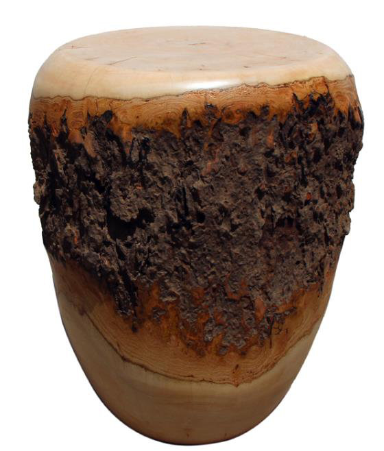Tabouret décoratif en bois Natural