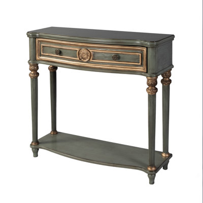 Console de 37 po en forme de serpentine