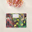 Serviettes de table en satin de coton Modern Steps