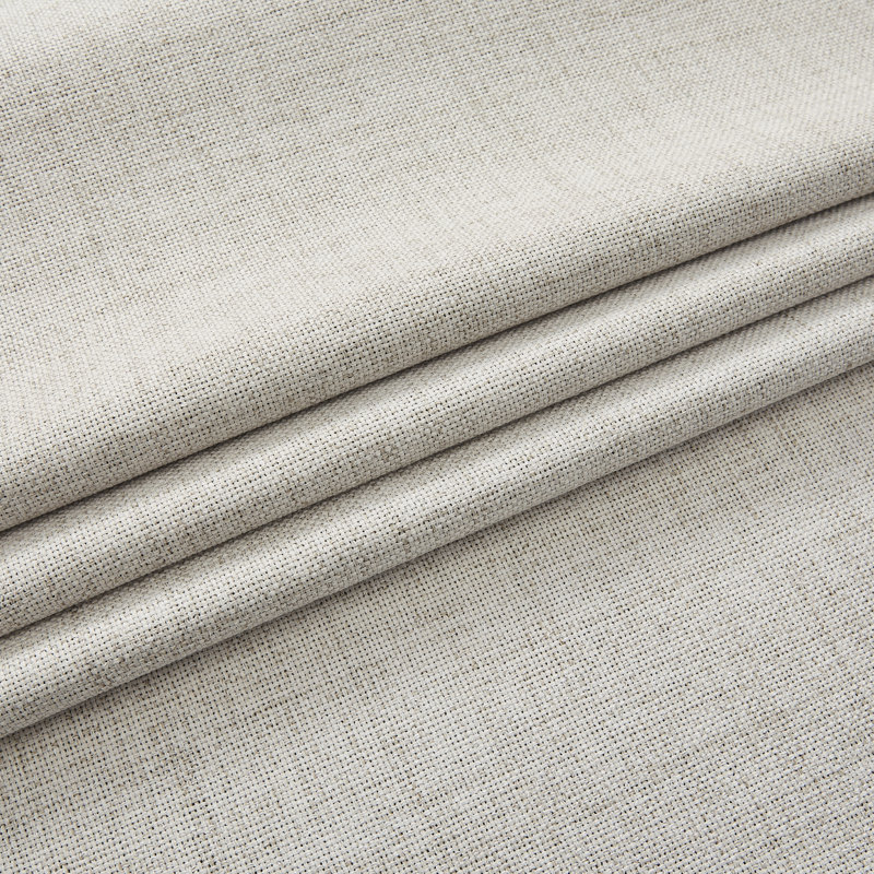 Ensemble de 2 panneaux de rideaux occultant 100% polyester Leming, Beige, L 52 po x L 96 po