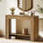 41" Narrow Entryway Table, Farmhouse Console Table