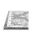 Tapis oriental gris en polypropylène de 5 pi x 5 pi Octagon-799039360
