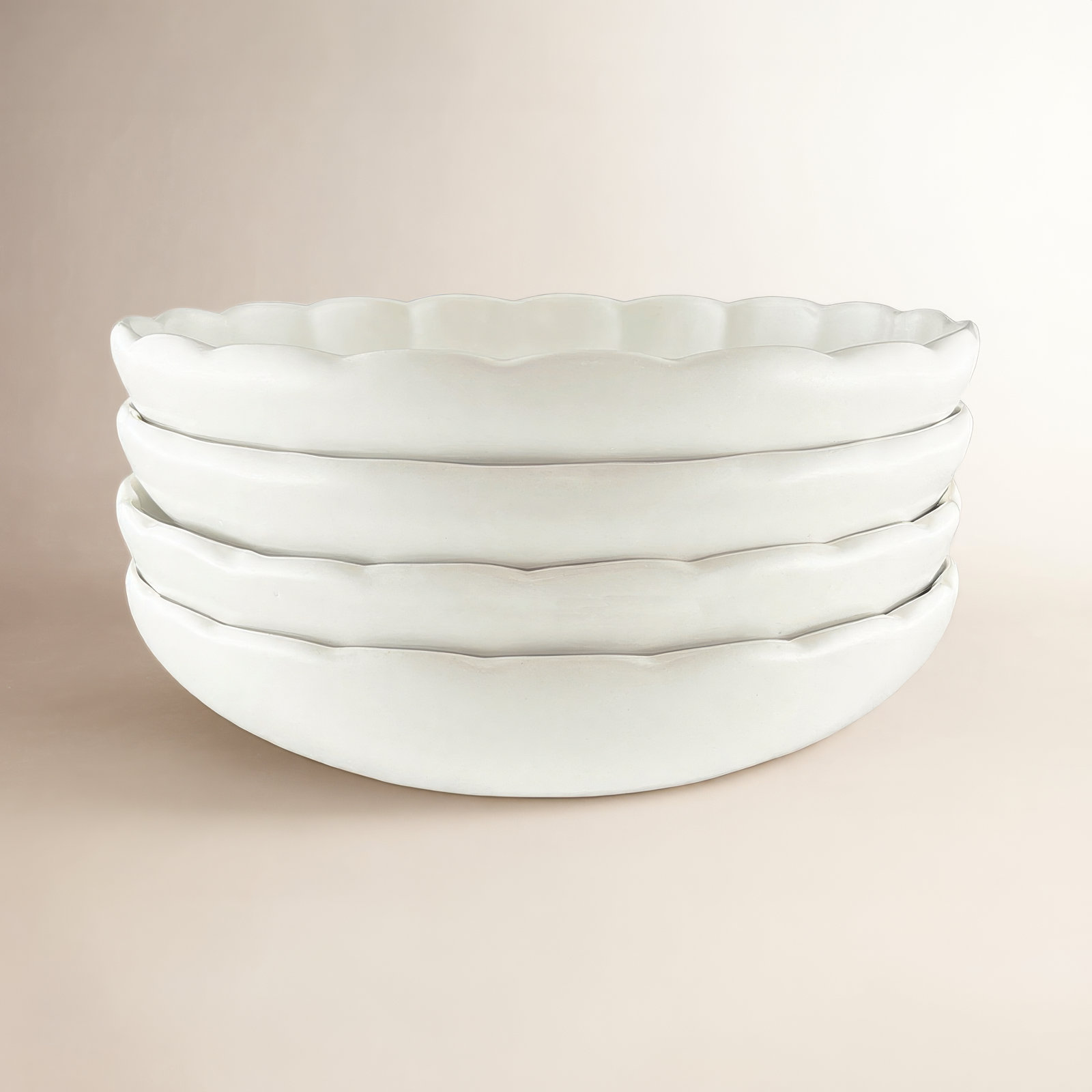 ED Ellen DeGeneres Lafayette Stoneware Salad Plate, White