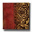  «Native Tradition 1» par Chariklia Zarris, art mural sur toile, 37 po x 37 po
