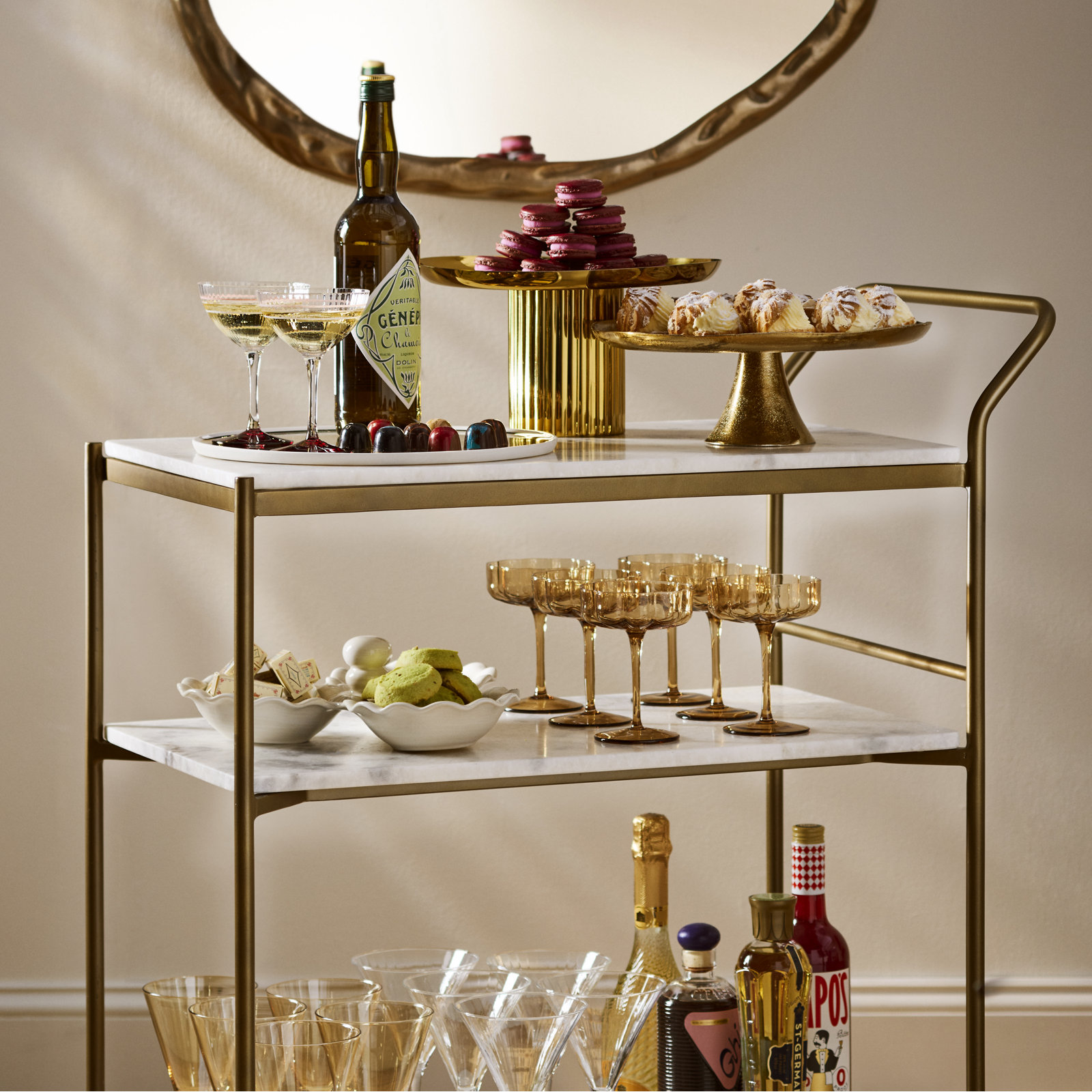 Triangle Divided Serving Dish
