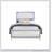 Almera Glitter White Bed-1521194264