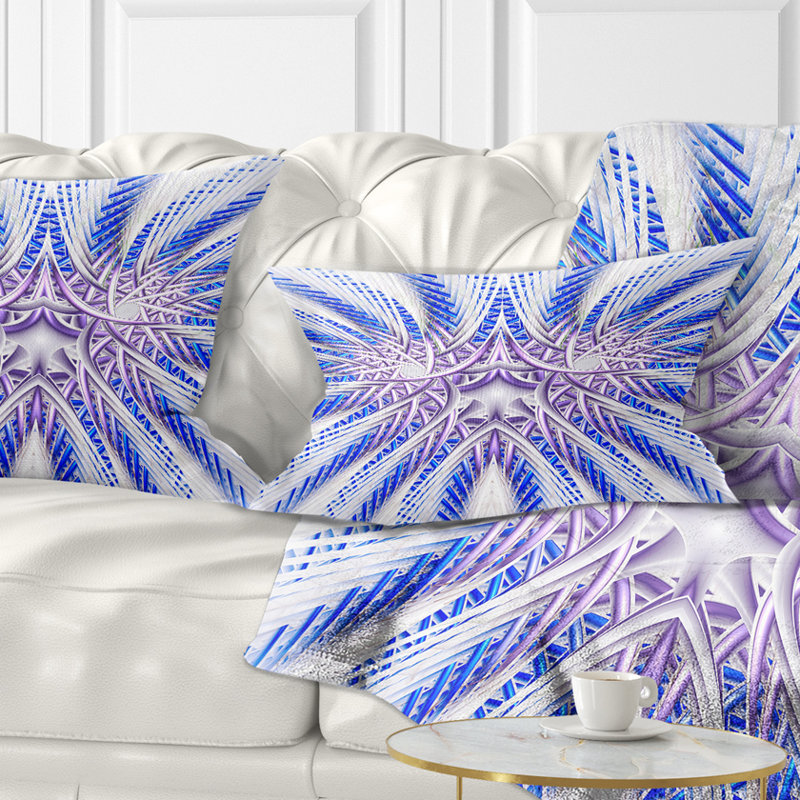 Coussin lombaire , Bleu / mauve