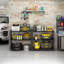 Étagère réglable à 5 niveaux en métal noir, étagères de garage robustes, supports de rangement, tablette utilitaire industrielle