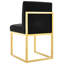 18.7" W Velvet Side Chair-55710553