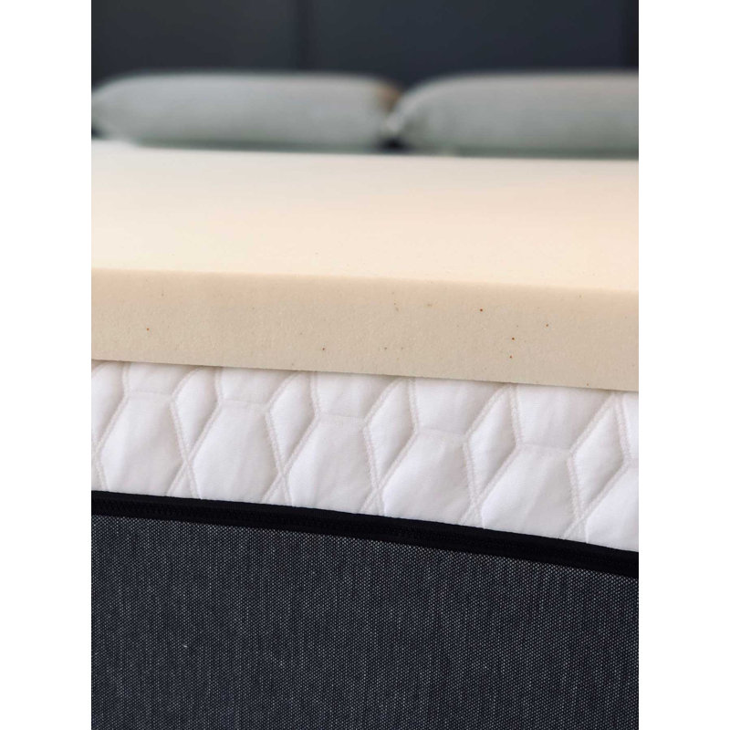 Surmatelas en mousse viscoélastique infusée de cuivre, Lit double
