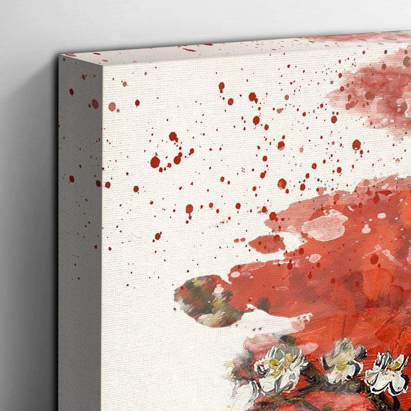 Almond Blossom Tree by Vincent Van Gogh - Wrapped Canvas, 40cm H x 60cm W