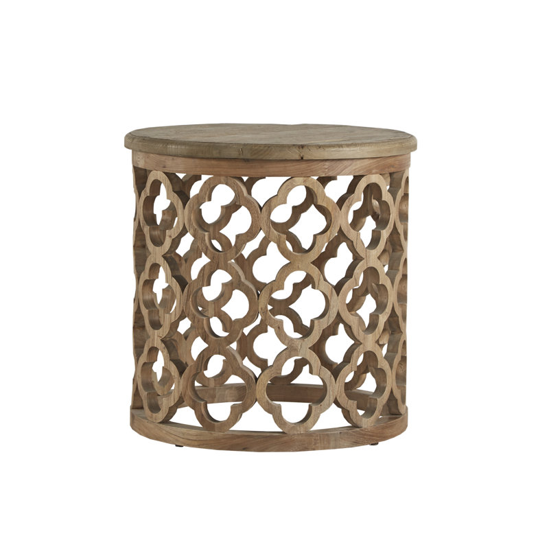 Table de bout tambour, Sac