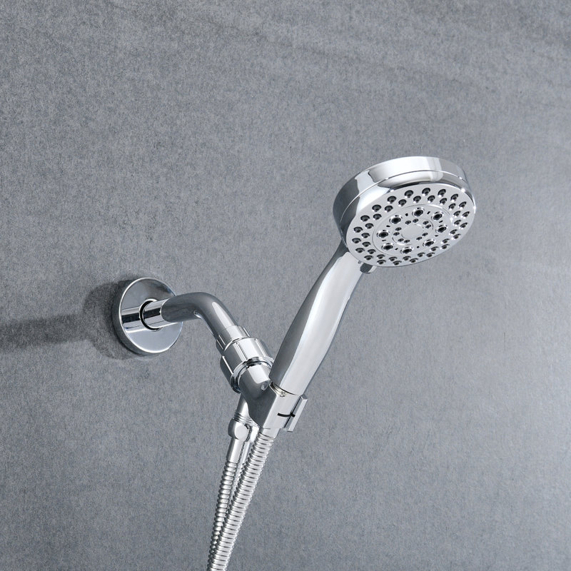 5-Mode High Pressure Handheld Shower Head with Hose - Premium Shower Spray, Stainless Steel
