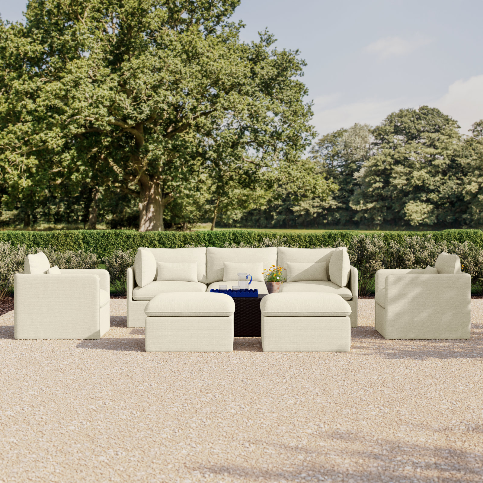 Valliere 7pc Multi-Chair Seating Group