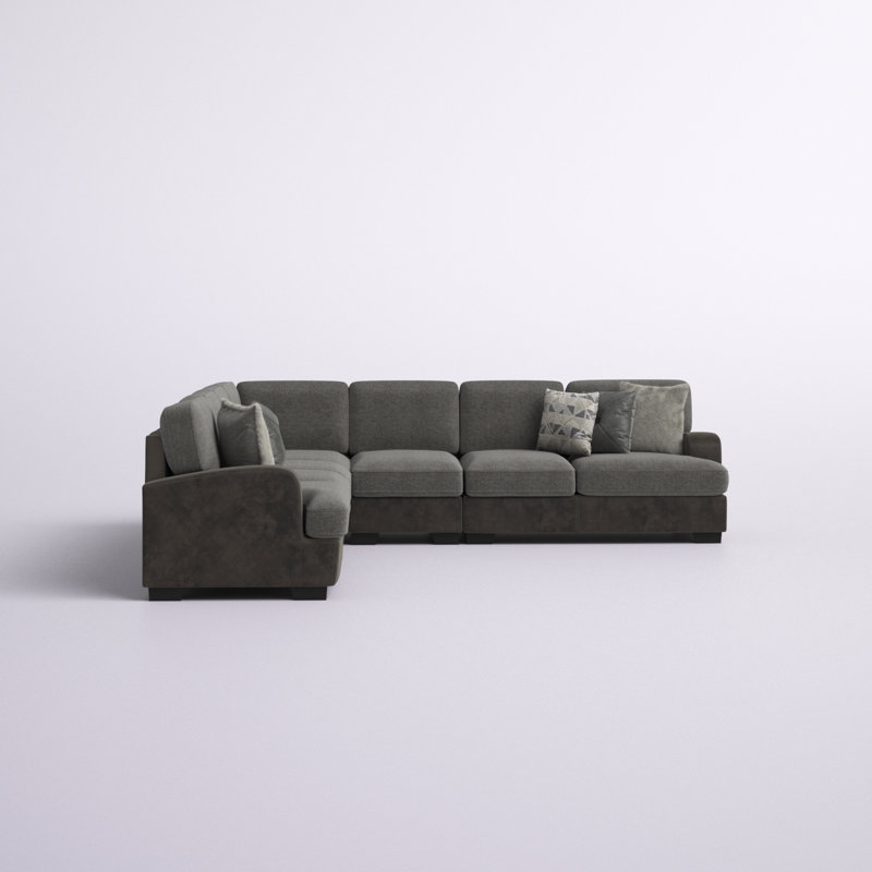 Canapé modulaire en microfibre Eastep