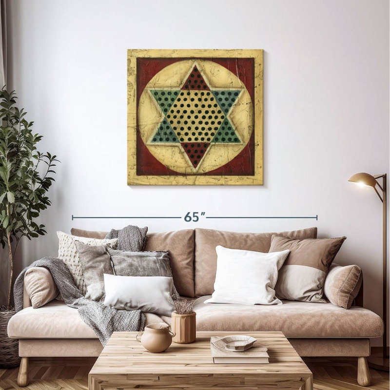 Senne Small Antique Chinese Checkers