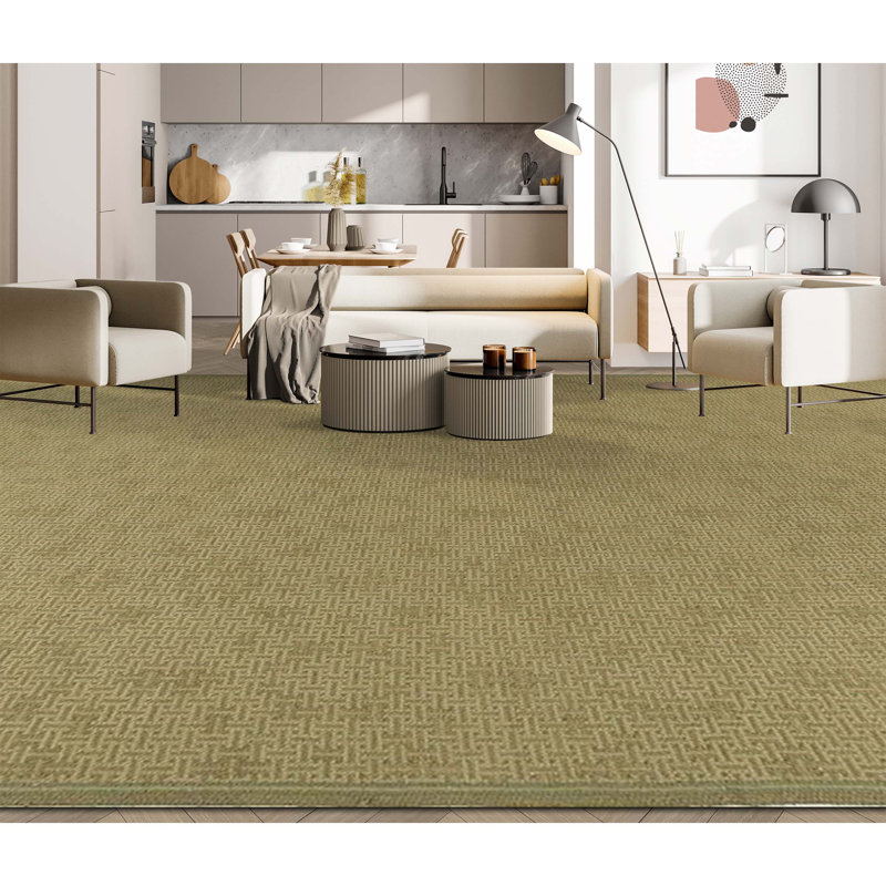 Hand-Knotted High-Quality Taupe Area Rug