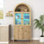 Armoire moderne - une combinaison intelligente de rangement pour collations et d'éclairage DEL-1422674785