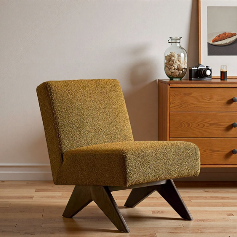 Chaise de loisirs Wabi-sabi, Brun