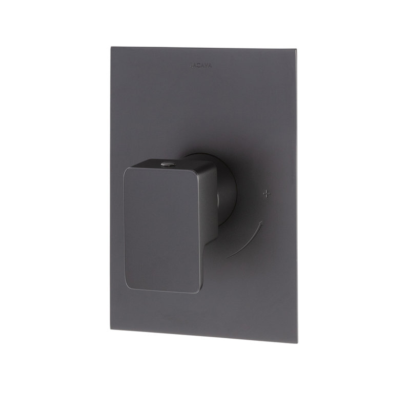 Eleganza Built-In Progressive Pressure Balancing Mixer, Matte Black