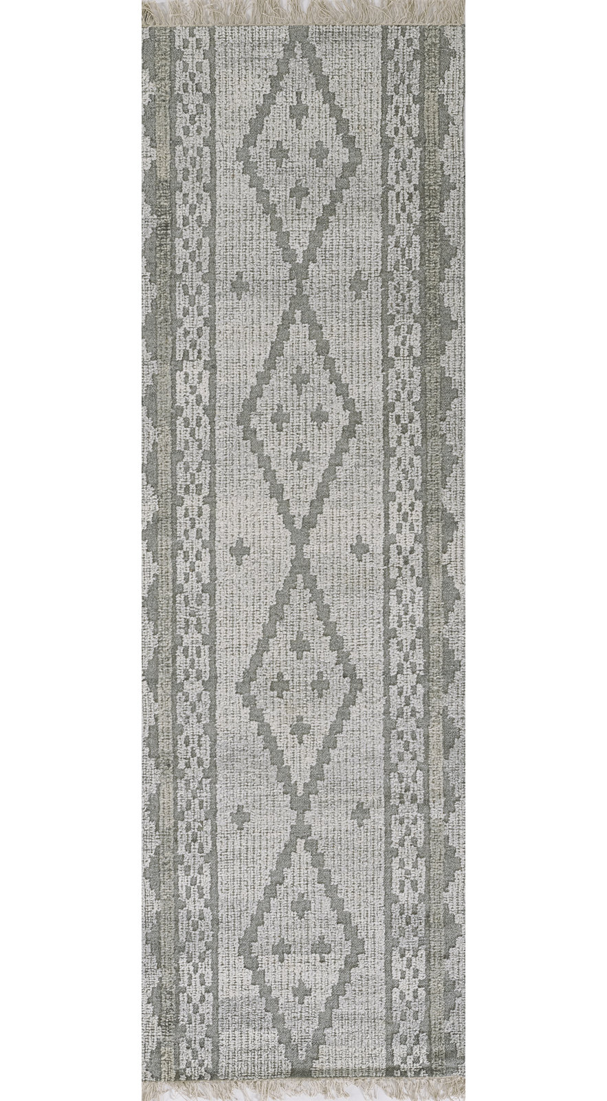 Messina Hand-Woven Geometric Rug, Runner 2'3" x 8'