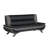 Lefter 78" Modern & Contemporary Faux Leather Sofa - Faux Leather Sofa, Reversible Cushions, Round Arms Style  -2088048865