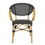 Chaise de patio empilable Yolanda
