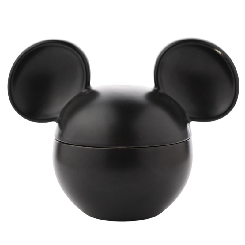 Disney Mickey Ceramic Vessel Fragranced Candle - Black, Black