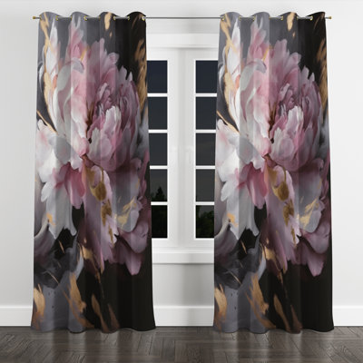 Aunson - Modern Grommet Curtain - Velvet Room Darkening - 1 panel