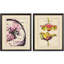 Le Fleur II Framed Art - Set of 2