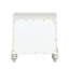 Table de chevet Marvelous Silver-Platinum