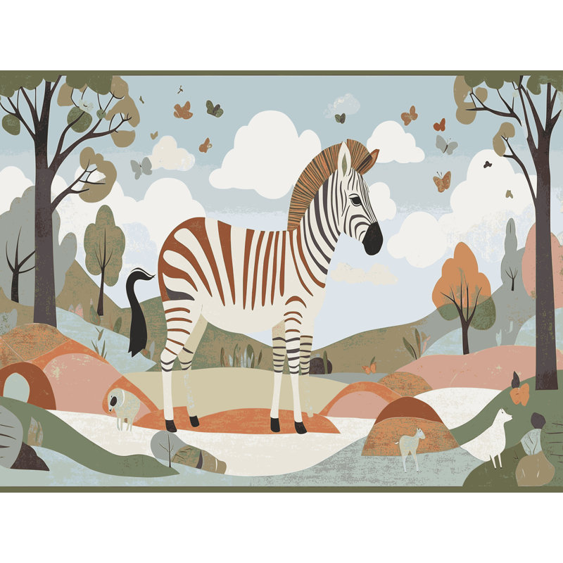 Tapis pour enfants East Urban Home, Rectangulaire 2 pi x 3 pi