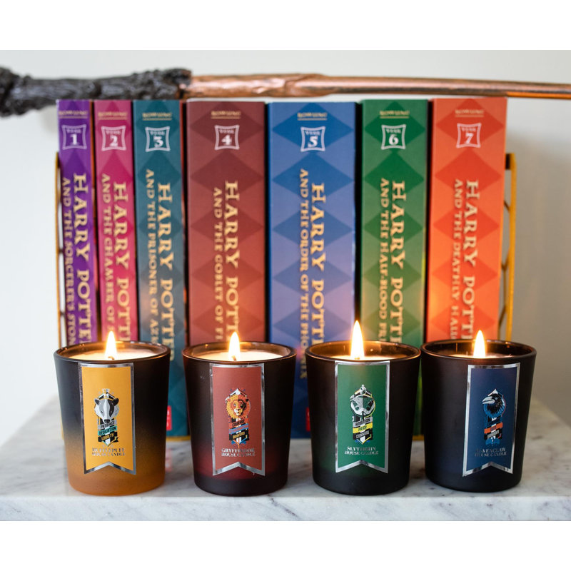 Ensemble de bougies parfumées 4 pièces Harry Potter Poudlard