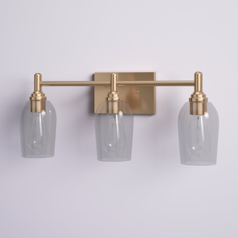 Ahlke 3 - Light Dimmable Vanity Light, Modern Gold