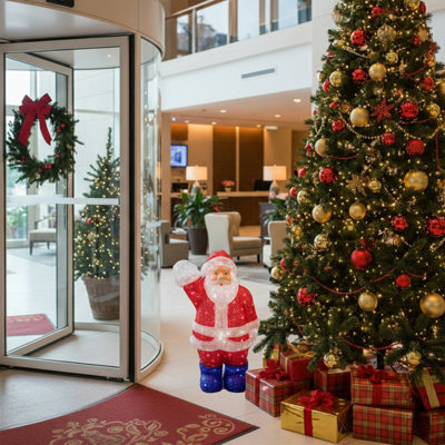 Décoration de Noël 24 po en acrylique de qualité commerciale