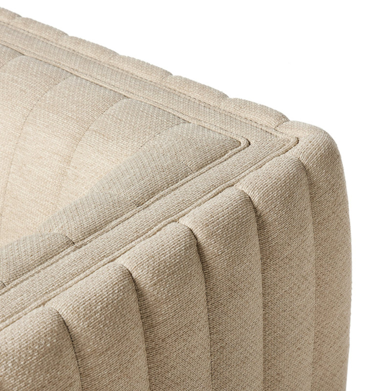 Augustine Outdoor Swivel Lounge Chair, Casa Cream