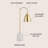 Marra Metal Arched Lamp