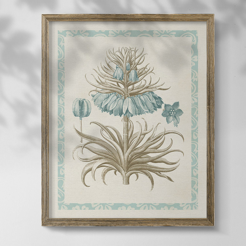 «Dream House I», reproduction encadrée, Pas de tapis, Toile avec cadre noyer