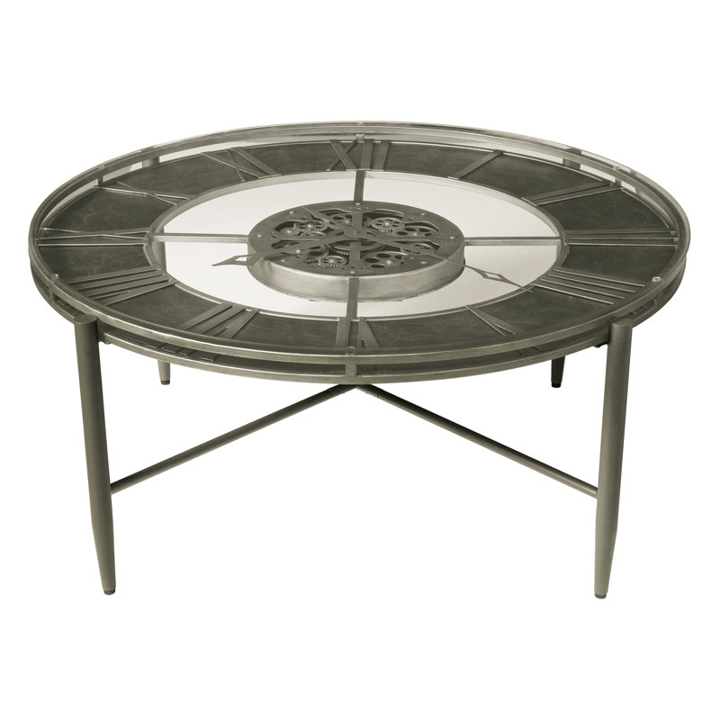 Elon Glass Top Single Coffee Table