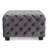 Grey Modern With Soft Velvet And Button Tuft Pattern, 29.11" X 17.75 Tufting, W D 17.75" H-2002567119