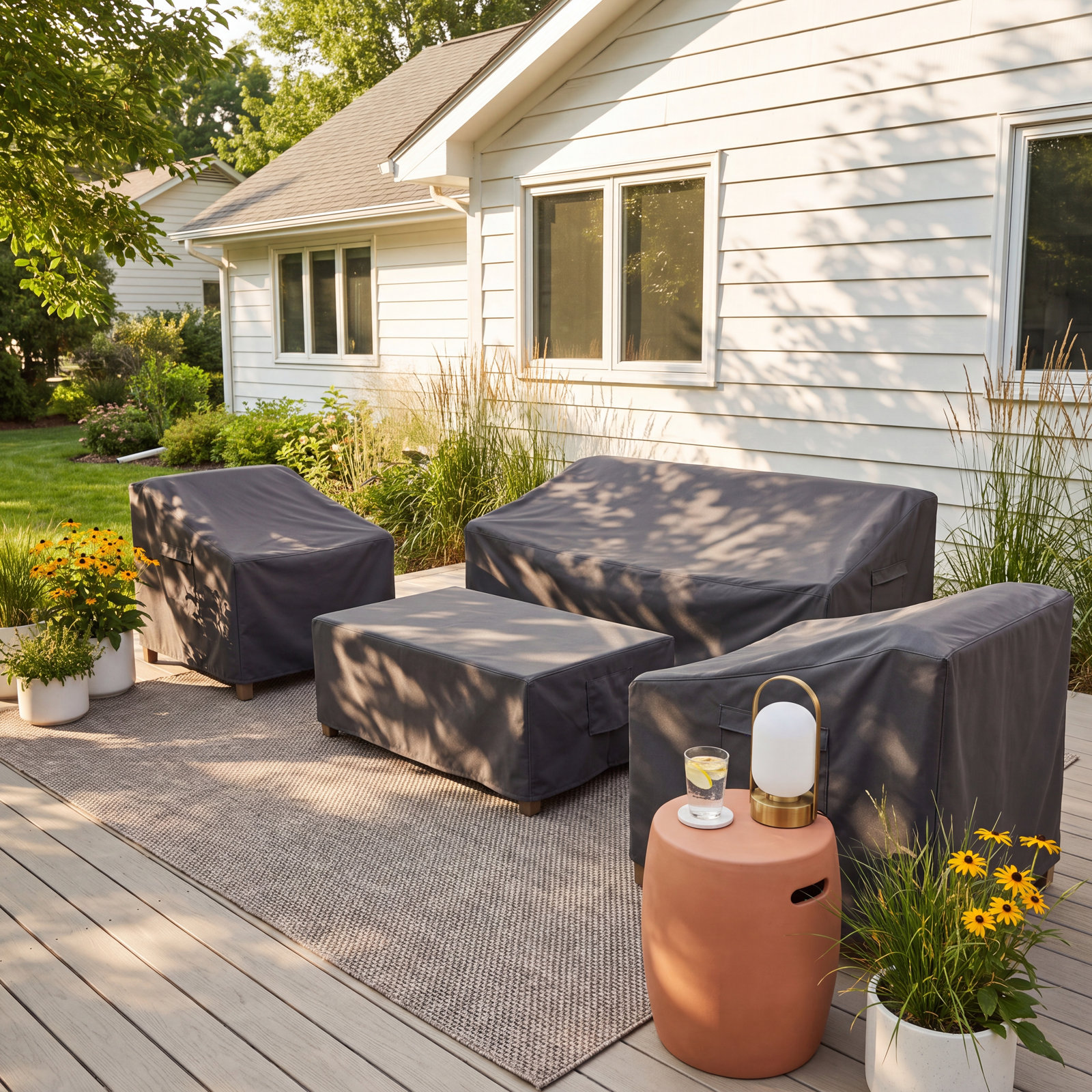 Sterling Patio Conversation Sets Group Seating Outdoor Furniture Covers