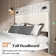 57" Modern Platform Bed Frame, with 2 Reading Lights