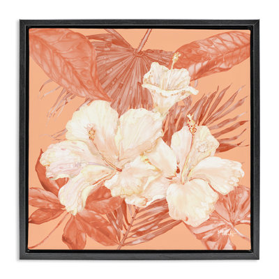  «Hibiscus & Palm Bundle Floater», art mural par Paul Brent