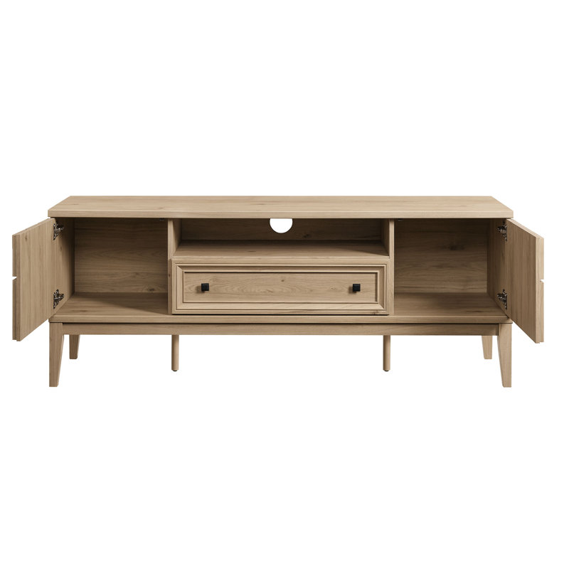 Samos 59" Tv Stand, Light Oak