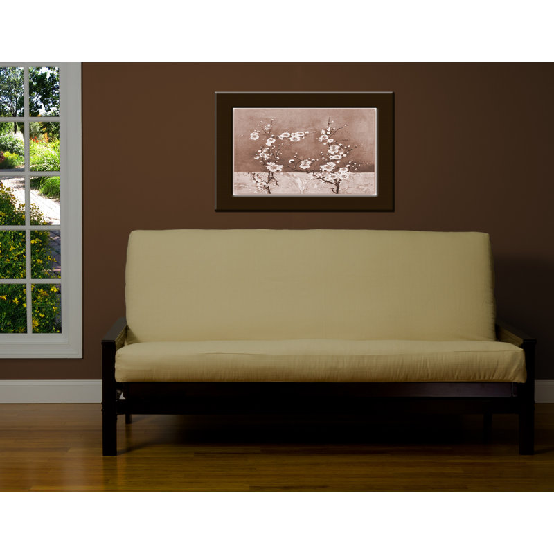 Housse pour futon en lin, Grand, Henné