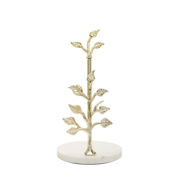 Tree Design Free Standing Paper Towel Holder Rosdorf Park