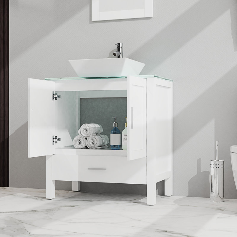 Armoire de meuble-lavabo 30 po
