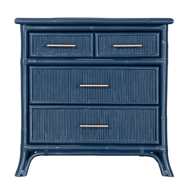4 - Drawer Nightstand, Navy