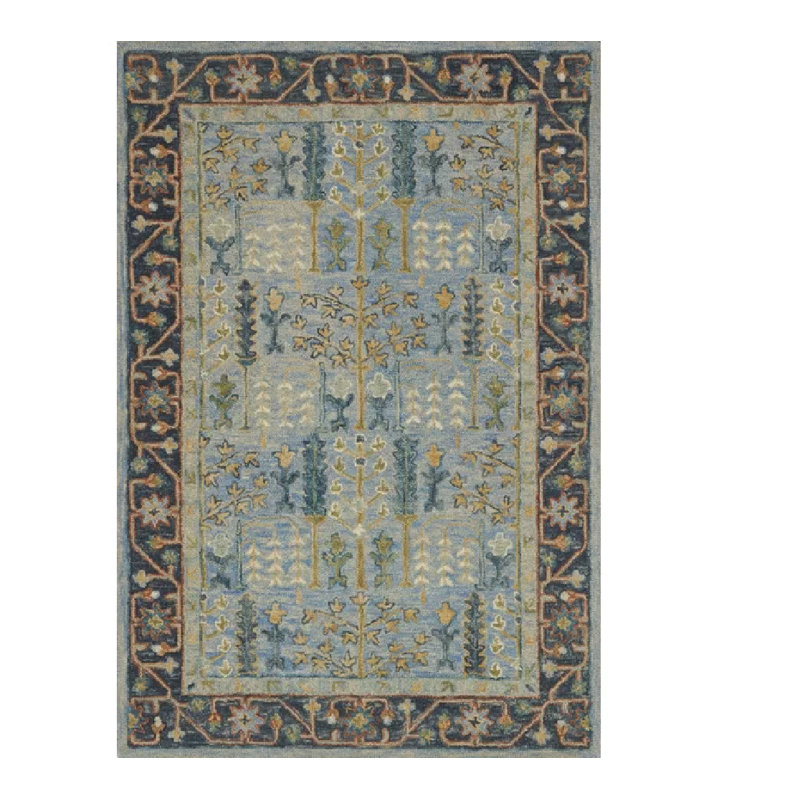 Vatsal Wool Oriental Indoor Rug, Rectangle 2'6" x 7'6"